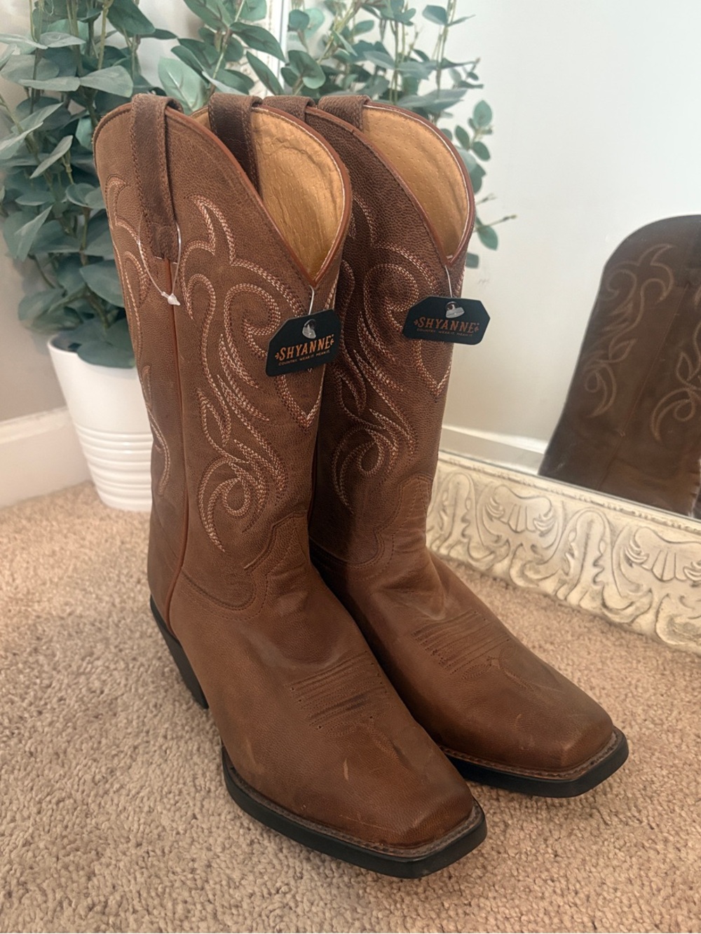 Shyanne Women’s Brown Western Cowboy Boots
